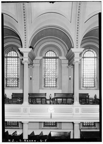 South Park Presbyterian Church Balcony Bay Interior_Library of Congress_1
