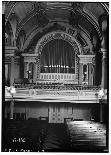 South Park Presbyterian Church Organ Loft_Library of Congress_1